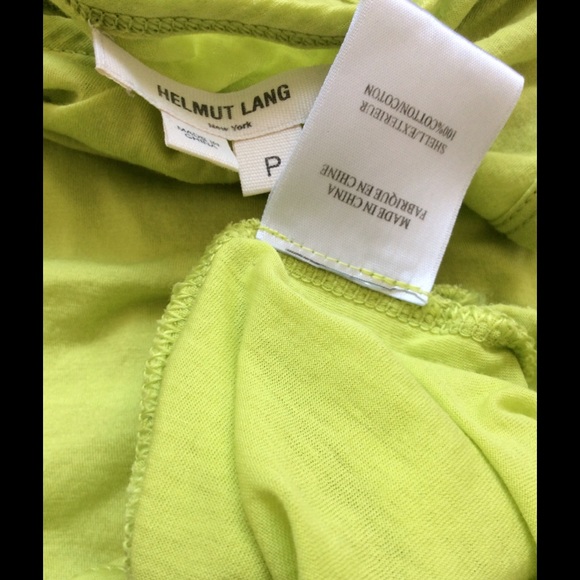 Helmut Lang Neon Top - Picture 7 of 8